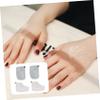 SaditY 2 Pairs Gloves Foot paraffin hand parrafin wax for hands hand wax hot wax for hands wax bath mitts pedicure liners disposable mittens paraffin accessories Dip Wax manicure, 28x20cm, Gray view 4