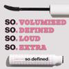 wet n wild So Defined Mascara, Volumizing & Lengthining with a Buildable Castor Oil-Infused Formula, Long-Lasting Clump-Free Application for Visibly lifted lashes, Vegan & Cruelty-Free - BLACK view 2