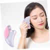 balacoo 1pc Crystal Gua Plate Transparent Scraping Bar for Facial Cleansing and Massage Smooth Edges Premium Box Packaging view 3
