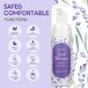 ACTROL Eyelash Extension Cleanser 60ML Colored Purple Lavender Lash Extension Shampoo Lavender Professional Eyelid Foaming Cleanser Paraben & Sulfate Free Non-lrritating view 2