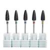 tooloflife Ceramic Nail Drill Bit Nail Art Accessories Cuticle Cleaner Tool for Polishing Fingernail Decorate Nail Black (M) view 4
