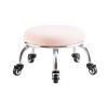 Swivel Stool Round Rolling Stool with Mute Pulley, 360 Swivel & Bold Pipe, Work Stool for Home Kitchen Spa Salon Tattoo, 20cm view 1
