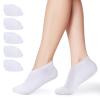 Segbeauty 6 Pairs Moisturizing Socks Overnight, Foot SPA Socks for Dry Feet, Moisture Socks for Cracked Feet Women, White Cotton Lotion Socks Foot Socks Moisturizing Overnight Sleeping Socks view 1