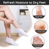 Segbeauty 6 Pairs Moisturizing Socks Overnight, Foot SPA Socks for Dry Feet, Moisture Socks for Cracked Feet Women, White Cotton Lotion Socks Foot Socks Moisturizing Overnight Sleeping Socks view 3