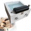 Acrylic Massage Footbath,Spa Footbath,Foot Soaker,deep Foot Bath Spa with Massage Nail Salon Pedicure Bathtub Square Footbath Salon Acrylic Pedicure Chair Bowl with Pedicure Foot Rest view 1