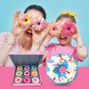 Donut Bath Bombs for Kids Girls, Natural and Safe Kids Bath Bombs with Bracelets Inside for Birthday, Calming and Long-Lasting Scent view 3