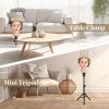 28 Inch Mannequin Head 80% Human Hair with Tripod Stand,Mannequin Cosmetology Manikin Practice Doll Head with stand,Braiding Hairdressing Head for Hair Styling with Table Clamp + DIY Hair Styling Set view 4