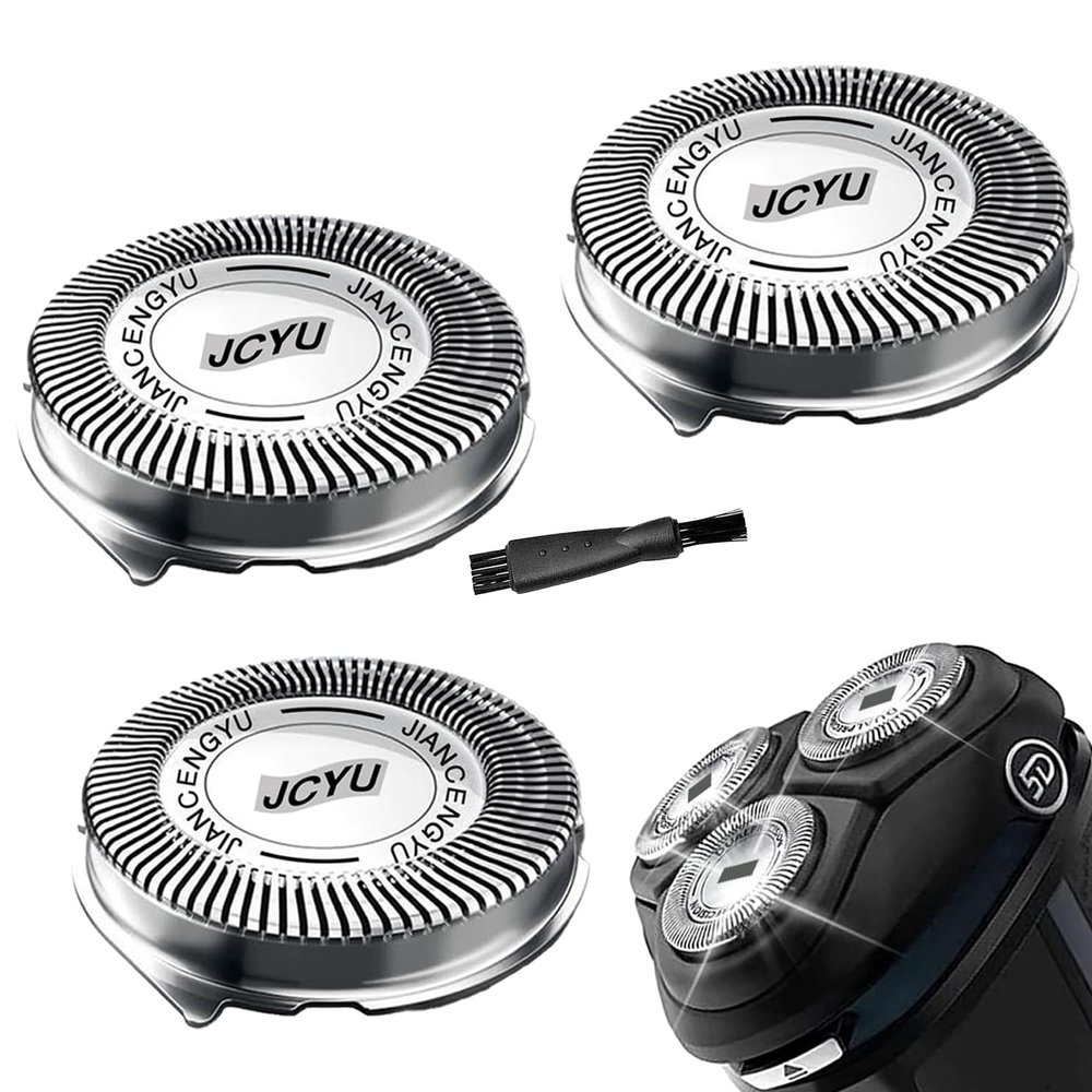 SH30 Replacement Heads for Philips Norelco Series 3000 Electric Razor with Comfortcut Sharp Blades SH30 for Philips Norelco Shaver Series 2300 3800 3000 2000 1000 S1560 S738 (3pcs)