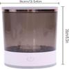ACE4U Makeup Brush Cleaner Machine, 2024 New Automatic Spinning Makeup Brush Cleaner, Portable Electric Makeup Brush Cleaner (Color : Transparent) view 3