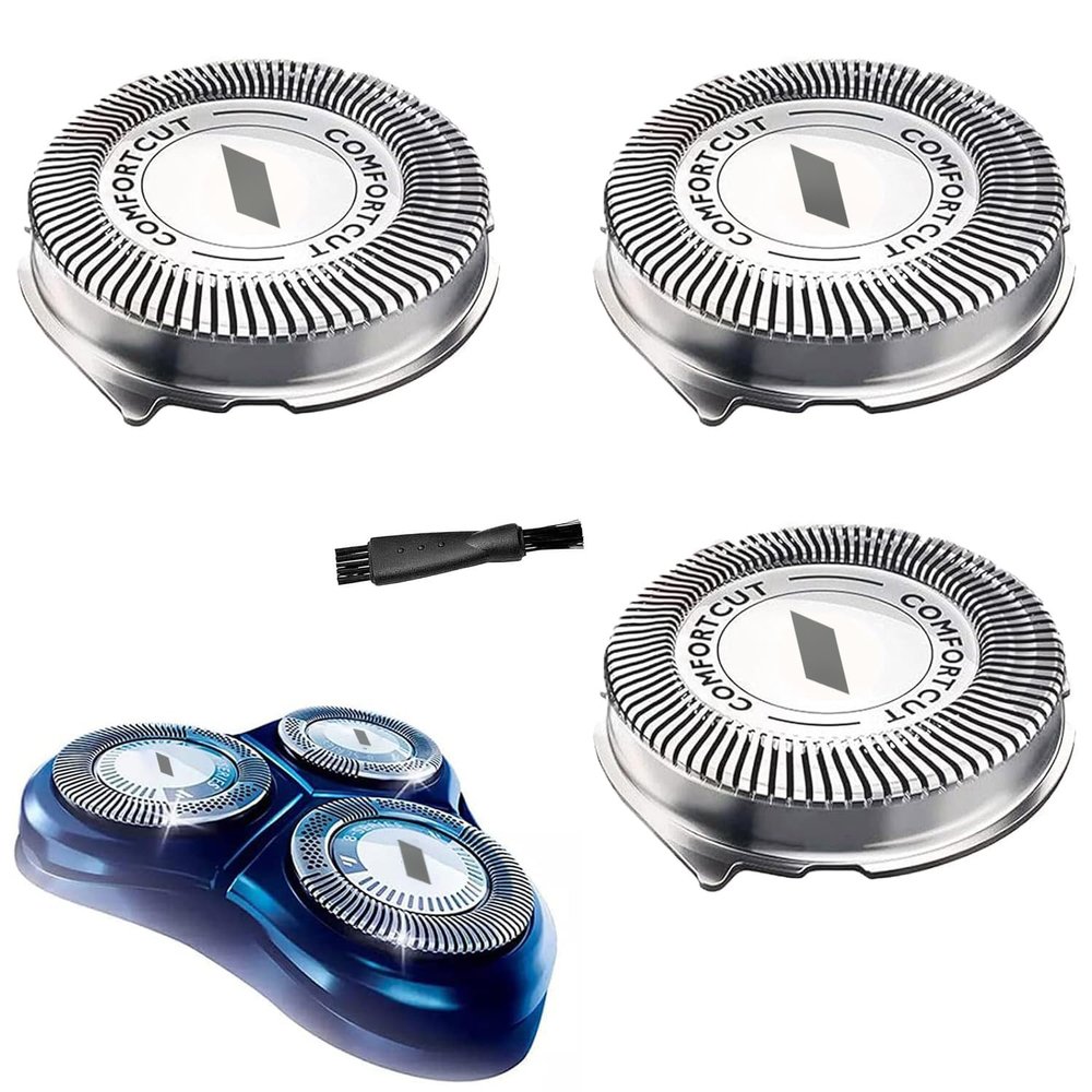 HQ8 Replacement Heads for Philips Norelco Aquatec Shavers,HQ8 Blades ComfortCut Blades Compatible with Philips Norelco Electric Razor PT720 Pt730 AT880 AT810 AT815 AT810 HQ8505 HQ6090 HQ8160 (3-Pack)