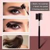 2Pcs Eyebrow Brush Comb and Eyelash Comb Separator, Eyebrow Makeup Brush Wands Eyebrow Lash Separator Tool for Eliminating Mascara Clumps, Grooming Shaping Brow, Separating Lashes, Eyelashes Extension view 4