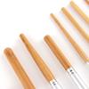 11pcs Natural Bamboo Handle Makeup Brushes Set Foundation Blending Cosmetic Make Up Tool view 3