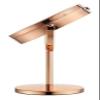 OrBheS Rose Gold LED Makeup Mirror, Double Sided with 360 Swivel Design 1X & X5 Magnification 180 Degree Adjustable Stand view 2