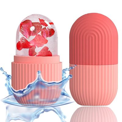 ice Face Roller Silicone Facial Cube for Eyes Neck Massage Remove Dark Circle Pore Shrink Face Beauty Skin Care Ice Kitchen Tools