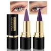 evpct 2Pcs Light Dark Purple Gel Eyeliner Pencils Eye Black Face Paint Stick Lipstick Halloween Makeup Set Waterproof Smudge Proof Eyeliner Pen Crayon Smokey Eye delineador de ojos contra el agua view 1