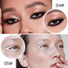 evpct 2Pcs Black White Gel Eyeliner Pencils Eye Black Face Paint Stick Lipstick Halloween Makeup Set Waterproof Smudge Proof Liquid Eyeliner Pen Crayon Smokey Eye delineador de ojos contra el agua view 3