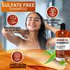 Argan Oil Shampoo - Sulfate Free with No Parabens - Moroccan Botanicals for Women and Men - Professional Moisturizing, Anti Frizz, Hydrating Solution for Dry, Wavy, Curly and Color Treated Hair view 3