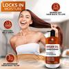 Argan Oil Conditioner - Sulfate Free with No Parabens - Moroccan Botanicals for Women and Men - Professional Moisturizing, Anti Frizz, Hydrating Solution for Dry, Wavy, Curly and Color Treated Hair view 4