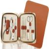 11 in 1 Manicure Set with Case Professional Manicure Tool Kit, anicure Sets Pedicure Kits Stainless Steel Nail Clipper Personal Care Tools with PU Leather Case, MK4203 view 1