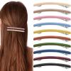 10 Pcs French Hair Clips Flat Hair Barrettes Strong Hold Vintage Hair Clips Cute Hair Styling Clips Metal Snap Hair Clasps Accessories for Women Girls view 1