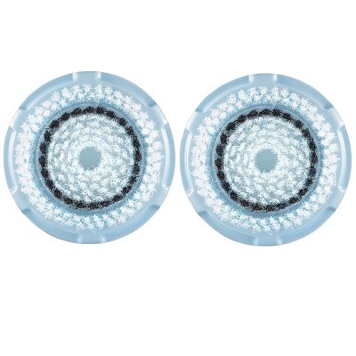 Azonbey Brush Head Replacements Compatible with Clarisonic Mia 1, Mia 2, Mia Fit, Alpha Fit, Smart Profile Uplift and Alpha Fit Face Cleaning Brush Heads (Delicate-2Pack)