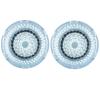 Azonbey Brush Head Replacements Compatible with Clarisonic Mia 1, Mia 2, Mia Fit, Alpha Fit, Smart Profile Uplift and Alpha Fit Face Cleaning Brush Heads (Delicate-2Pack) view 1