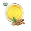 Certified Organic Unrefined Cold Pressed Sweet Almond Oil- 4 lbs/64 fluid ounces view 2
