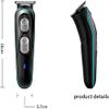 CAFFIA Clippers for Men,Cordless Trimmer,Professional Haircutting Kit,Waterproof USB Rechargeable Haircut Grooming Kit with 4 Combs for Home Styling view 4