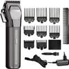 CAFFIA Hair Trimmer DLC Fade Blade All-Metal Housing 9000 RPM Motor 4400 Battery Professional Cordless Hair Clipper Hair Trimmer Hair Care and Styling view 2