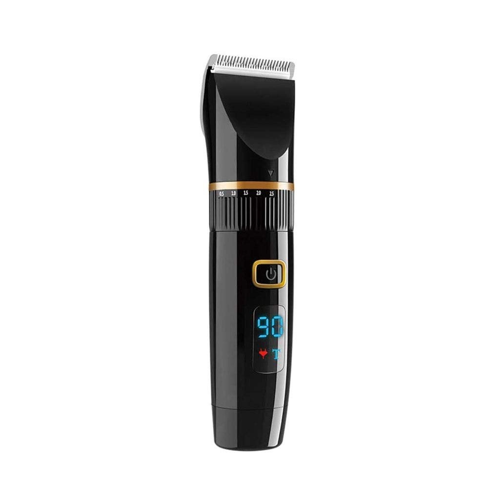 CAFFIA Hair Clippers, Cordless Rechargeable Hair Trimmer for Families, Electric Haircut Kit for Beginners, Full Body Washing Professional Adult Children Electric Hair Clipper Shaved Hair Clippe