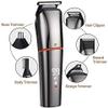 CAFFIA Electric Beard Trimmer, 6 in 1 Whole Body Washable Design Professional Grooming Kit, Low Noise LED Display and USB Rechargeable Trimmer view 2