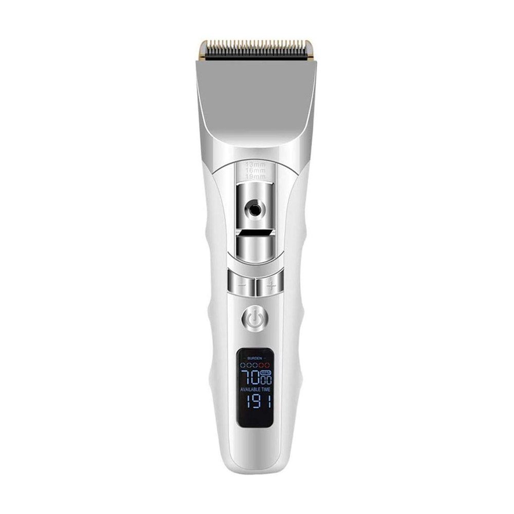 CAFFIA Hair Clippers, Professional Hair Cutting Kit for Men, USB Cord/Cordless Rechargeable Hair Trimmer Set with LED Display, Home Adult Own Barber Shop Professional Clippers