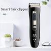 CAFFIA Professional Hair Clippers Cordless Hair Trimmer Low Noise Hair Cutting Kit Trimmer Waterproof Body Hair Removal Machine with LED Display, Men Head Clipper, Black view 3
