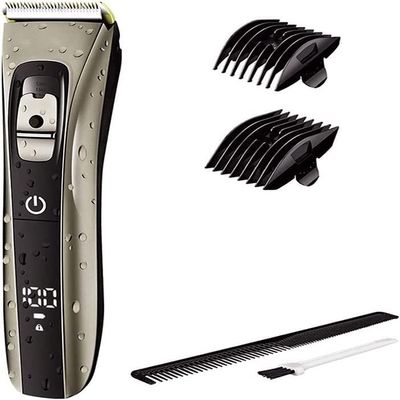 CAFFIA Electric Hair Razor,Multifunctional Rechargeable Display Hair Trimmer Beard Shaver Electric Haircut Kit