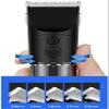 CAFFIA Hair Clippers for Men, Clippers for Hair Cutting, 4 Guide Combs, Rechargeable Cordless Hair Trimmers with Charging Stand, Hair Cutting Kits for Family view 2