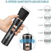 CAFFIA Cordless Hair Clippers for Men, Professional Hair Clippers Hair Trimmer, Bear Trimmer, USB Rechargeable LCD Display, for Men Kids and Family Use view 4