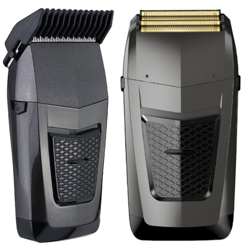 Men's Shaver, Rechargeable Cordless Shaver for Men Twin Blade Reciprocating Beard Razor Face Care Multifunction Powerful Trimmer