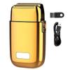 Men's Shaver, Full Metal Electric Shaver For Men Hair Beard Electric Razor Bald Head Shaving Machine Finishing Fades Rechargeable (Color : Gold with box) view 1