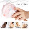 3Pcs Bath Loofah Sponge Ball Ice-Cream Shaped for Women Men Body Cleaning Scrubber Shower Accessory view 3