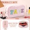 oyhqes 2Pcs Preppy Makeup Organizer Bag Set (hair,face) view 2