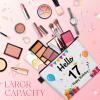 17th Birthday Gift Ideas for Girls Makeup Bag, Hello 17 Year Old Birthday Cosmetic Bag Makeup Pouch with Zipper Decorations for Daughter Sister 17th Anniversary Christmas Birthday Party Favor Gifts view 2