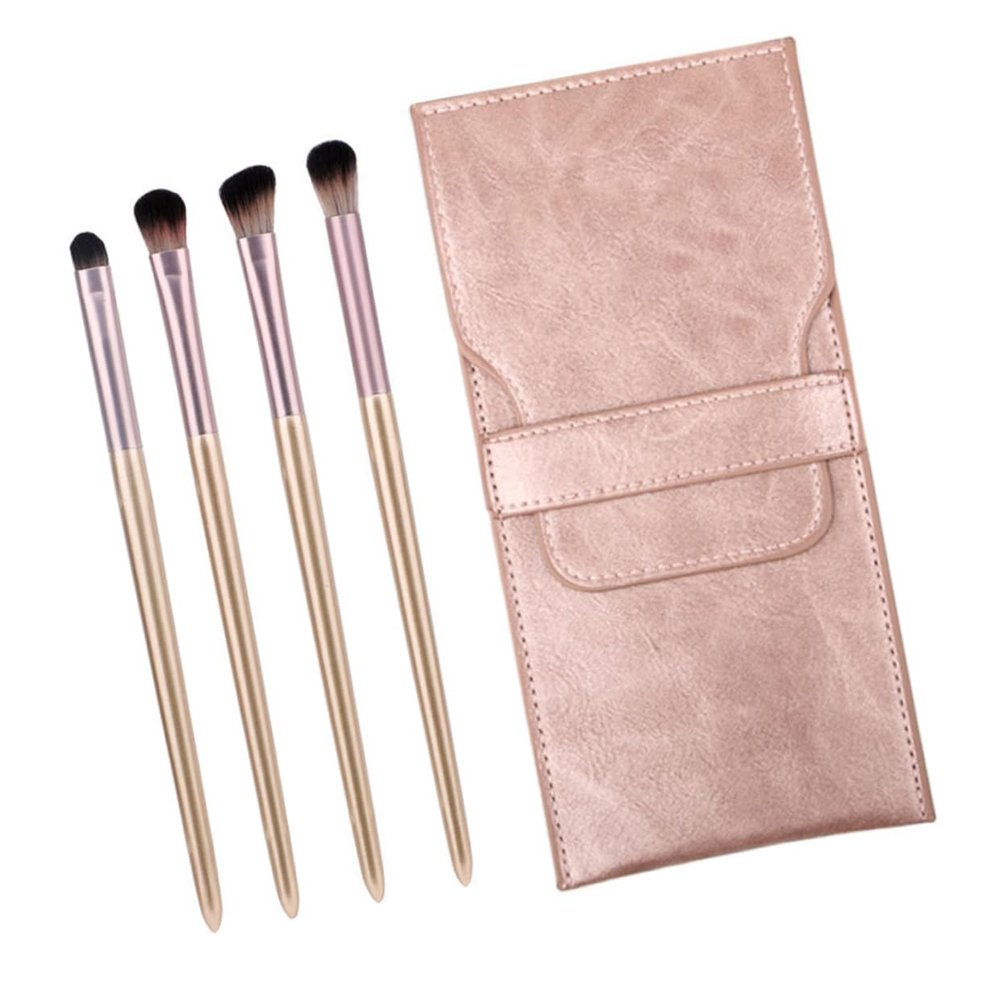 Balacoo 1 4pcs Eye Makeup Beauty Kits Concealer Brush Makeup Brush Kit Women Makeup Tools Face Powder Foundation Blending Brush Kit Blush Brush Plastic Cosmetic Highlighter, Medium, Pink