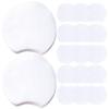POPETPOP 1200pcs Makeup Remover Pads Half-Moon Non-Woven Cloths for Wet Dry Use for Travel Daily Cleansing Gentle Skin for Face Eye Makeup Removal view 1