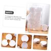 POPETPOP 1200pcs Makeup Remover Pads Half-Moon Non-Woven Cloths for Wet Dry Use for Travel Daily Cleansing Gentle Skin for Face Eye Makeup Removal view 3