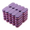 40 PCS Mini Nail Buffers Blocks Nail Files and Buffers Pink Purple Small Buffing Blocks Nail Buff Professional Buffer Block Nail File for Acrylic view 1