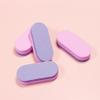 40 PCS Mini Nail Buffers Blocks Nail Files and Buffers Pink Purple Small Buffing Blocks Nail Buff Professional Buffer Block Nail File for Acrylic view 2