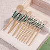 10PCS Makeup Brushes Set Foundation Powder Blush Eyeshadow Concealer Eyebrow Eye Fan Make Up Brush Cosmetics Beauty Tools view 3