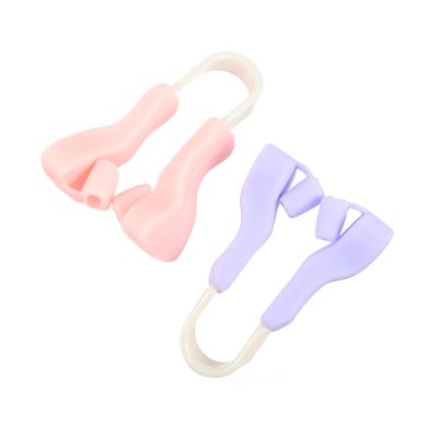 Balacoo 2sets Silicone Nose Lifter Clip Nose Bridge Straightener Shaper Beauty Tool for Droopy Correction 2pcs*2