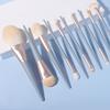 10 Makeup Brush Set Super Soft Refreshing Hand Foundation Loose Powder Eye Shadow Animal Hair view 2