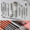 12 Makeup Brush Set, a Full Set of Professional Soft Hair Loose Powder Blush Brush Makeup Tools (Color : A) view 3
